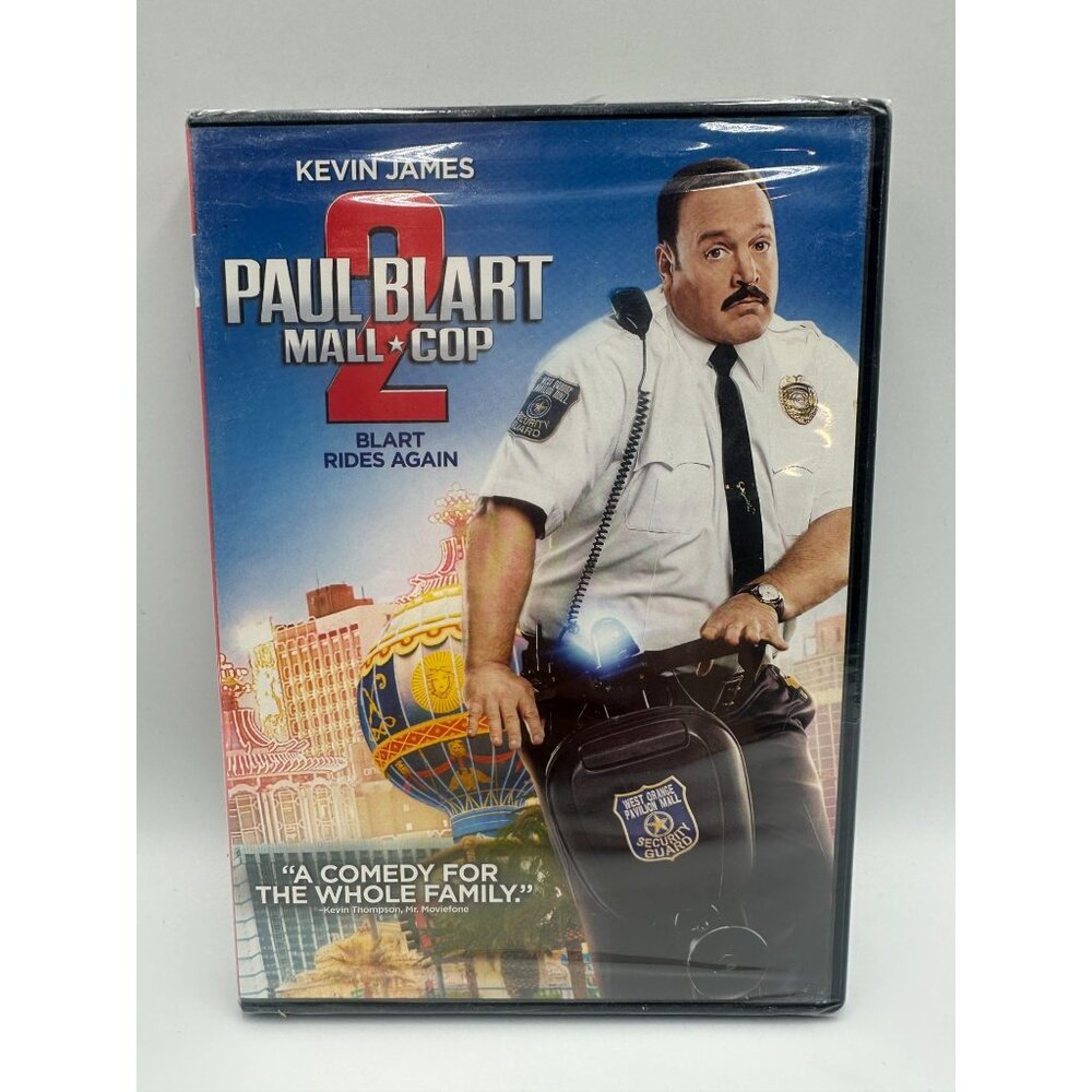 Paul Blart Mall Cop 2 DVD 2015 PG Kevin James Sony Pictures Full Screen Edition